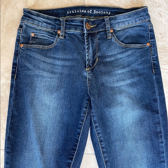HP! Articles of Society Sarah Skinny Jeans Women’s Size 25 - Picture 3 of 13